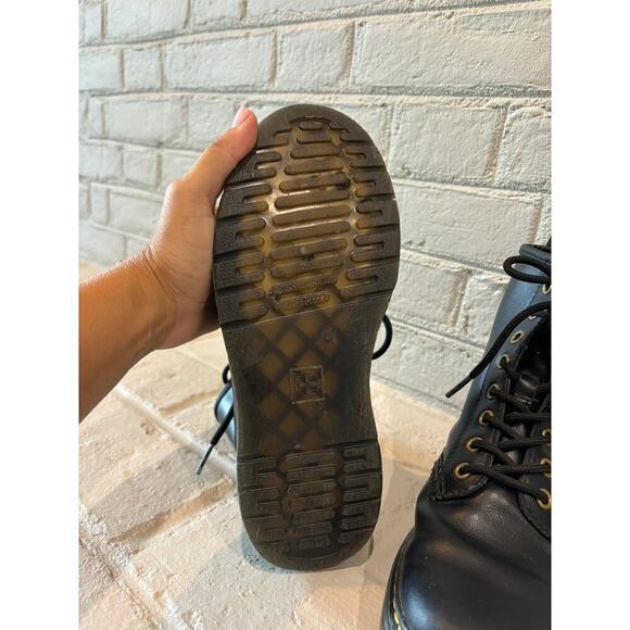 Dr. Martens Zavala Combat Boot Leather Black - Picture 3 of 8